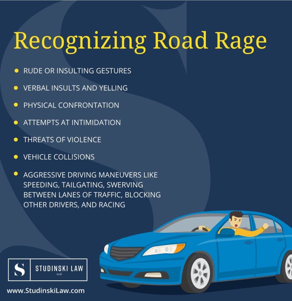 Recognizing Road Rage | Studinski Law, LLC